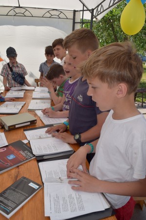 Дневной детский лагерь, июнь 2017