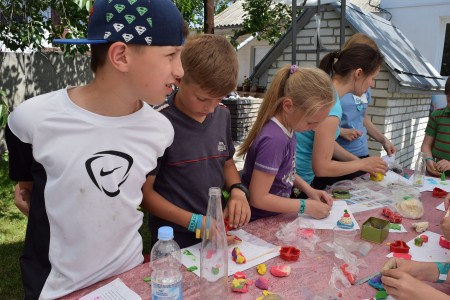 Дневной детский лагерь, июнь 2017