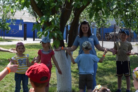 Дневной детский лагерь, июнь 2017