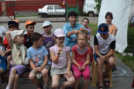 Дневной детский лагерь, июнь 2017