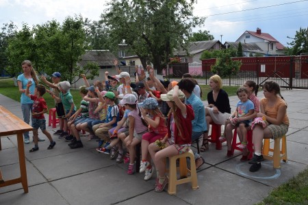 Дневной детский лагерь, июнь 2017