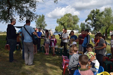 Детский палаточный лагерь "Слово Истины", с. Летки, 07.2017